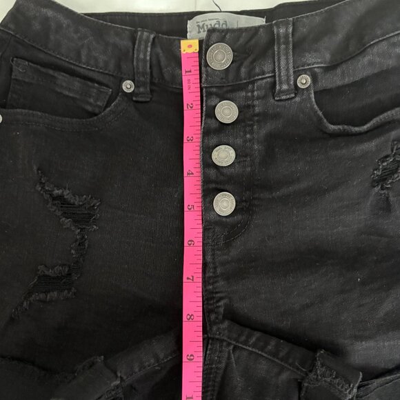 3 Jean Shorts Black Mudd Pacsun American Eagle Bundle Tomgirl Mom Short - Picture 13 of 14